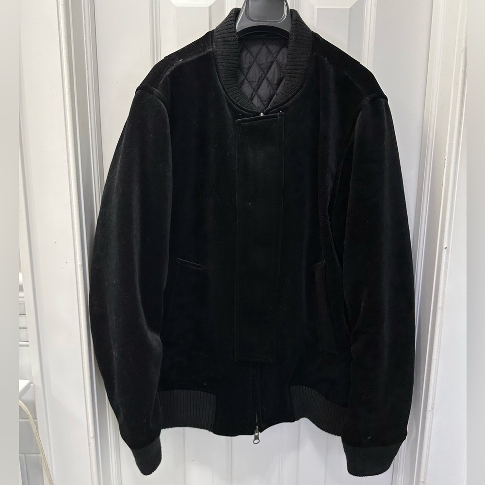 Saturdays New York City Calvin Velvet Bomber Jacket